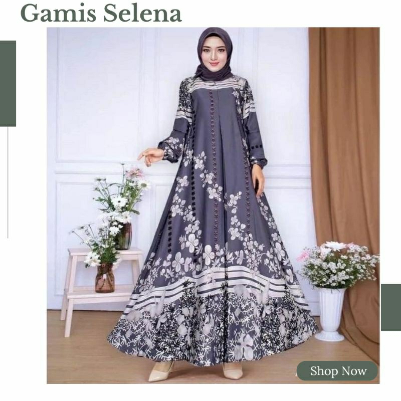 PAKET GAMIS MURAH 100 DAPAT 3 PREMIUM LENGAN KERUT
