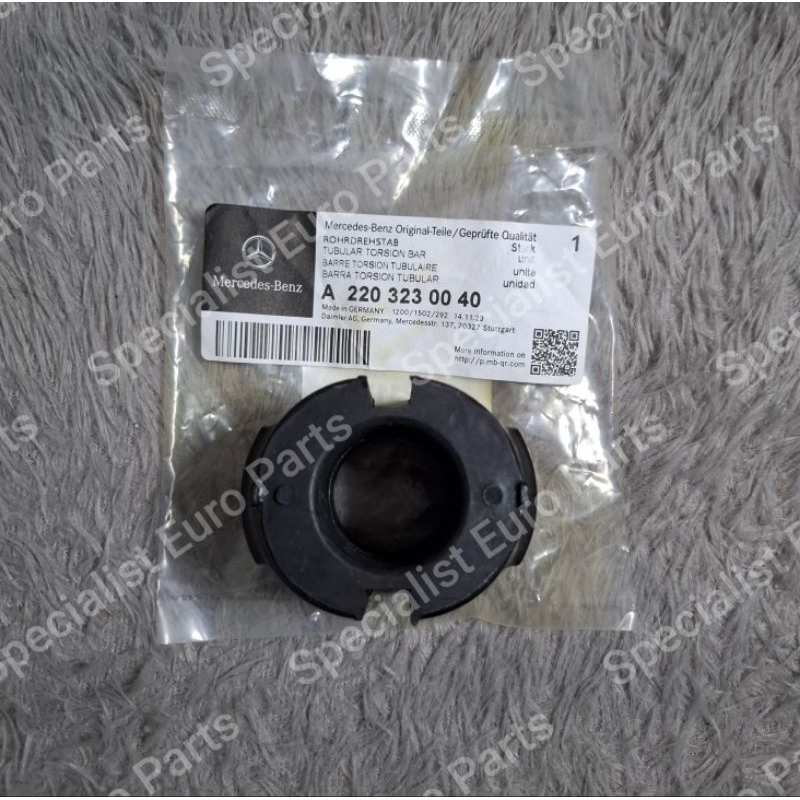 KARET STABIL STABILIZER DEPAN MERCEDES BENZ W220 S280 S350 S500 S600 ORIGINAL A2203230040 / TUBULAR 