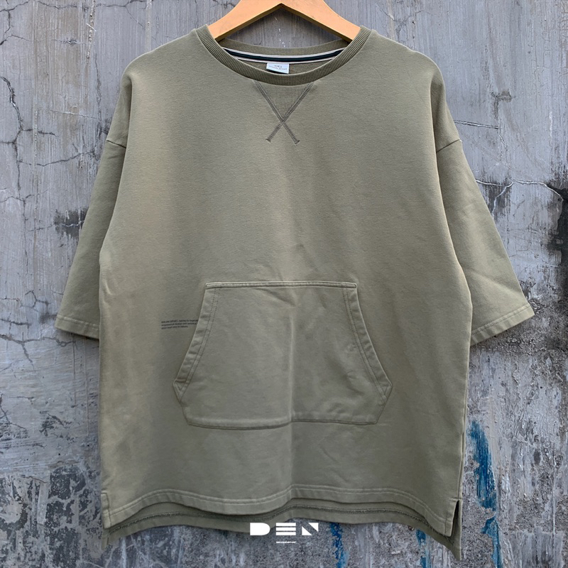 Sweater Crewneck Kolon Sport Green Army Original