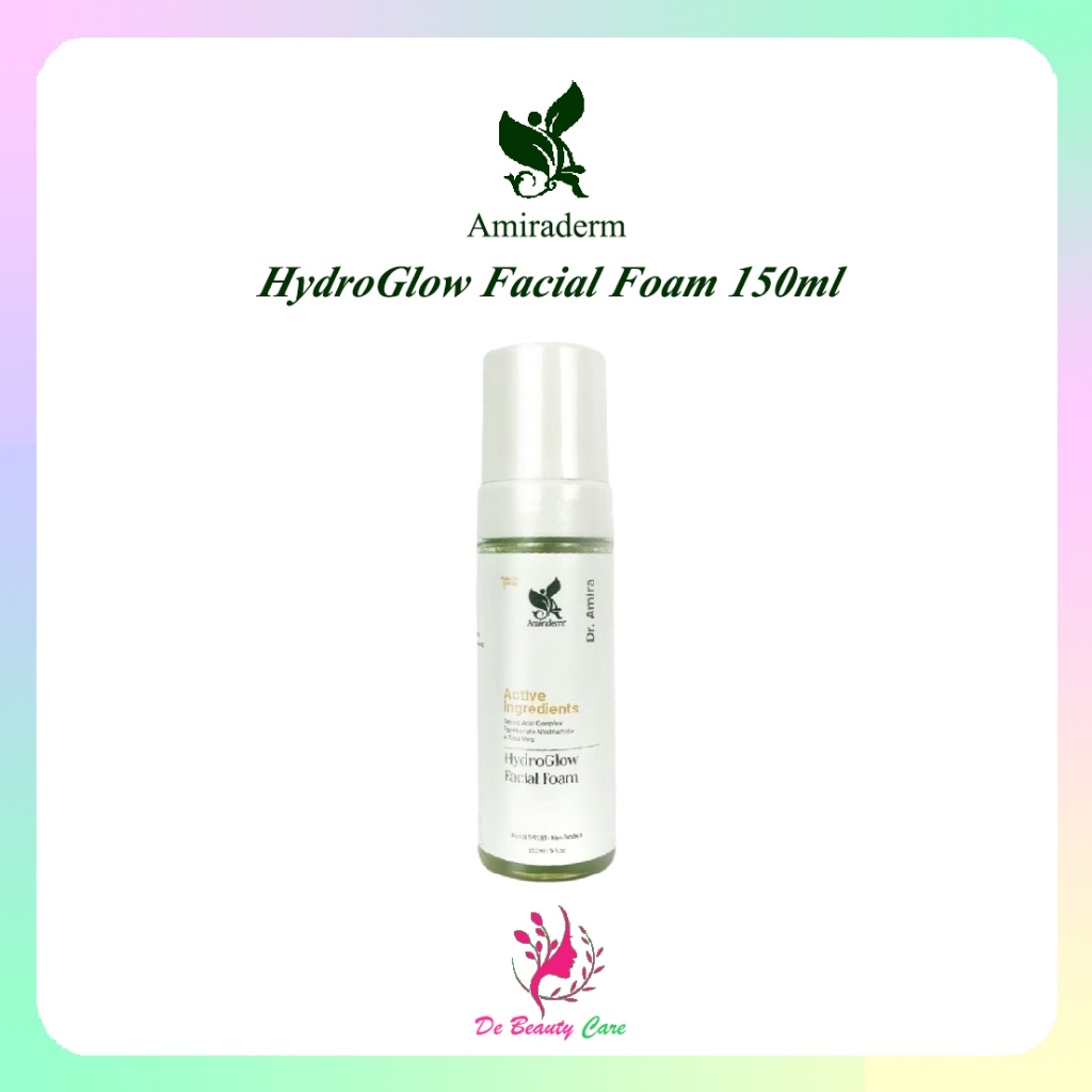 Amiraderm HydroGlow Facial Foam - Professional Grade Skincare