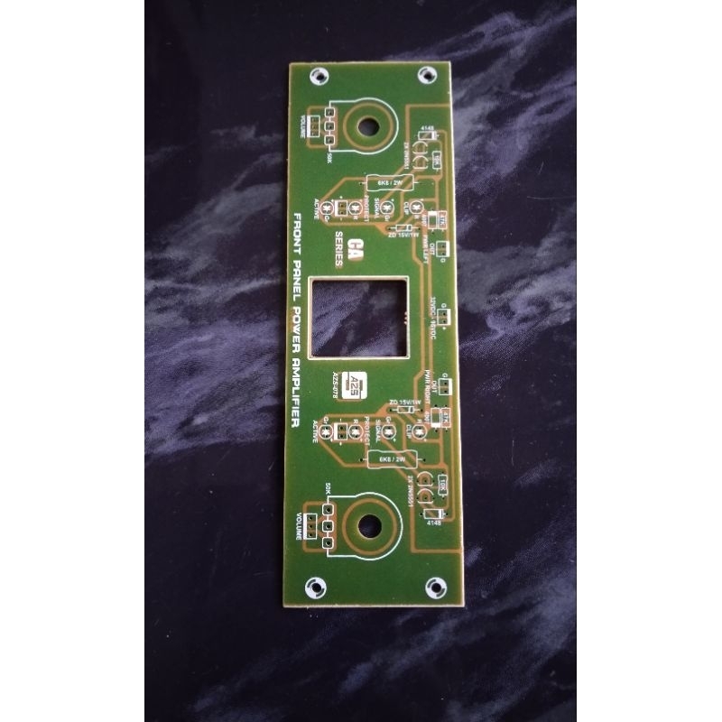 PCB Front Panel CA Series Panel Depan Box Power Amplifier