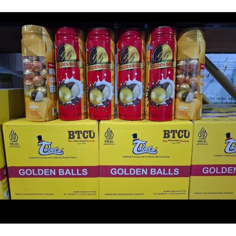 

Coklat Tobelo Golden Ball