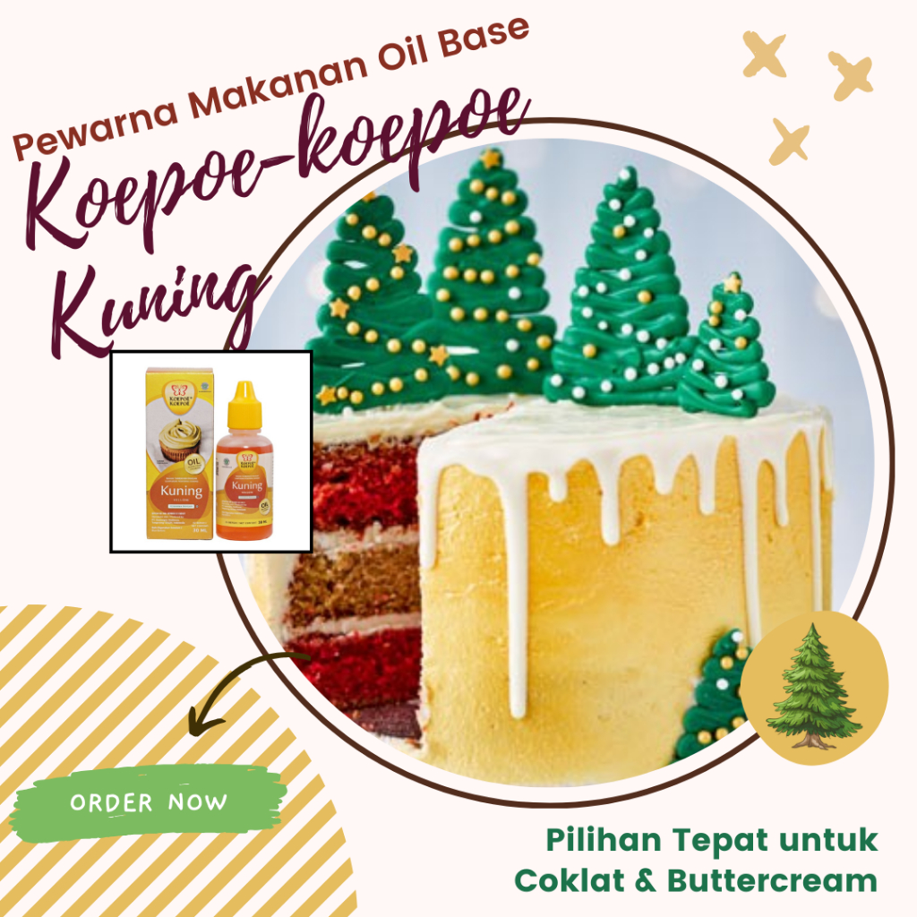 

Pewarna Makanan Koepoe Koepoe Food Coloring Pangan Kuning Yellow Oil Base Minyak