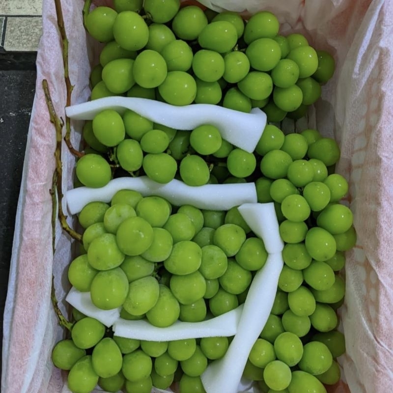 

1 krat anggur shine muscat 4 - 5kg