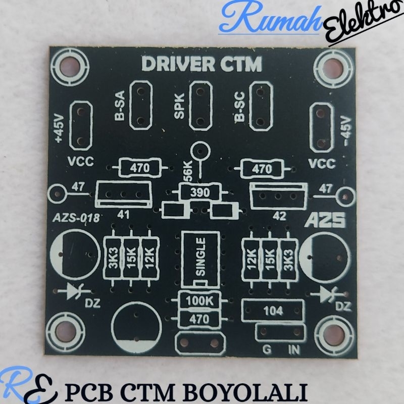PCB PA CTM BOYOLALI DRIVER POWER AMPLIFIER CTM