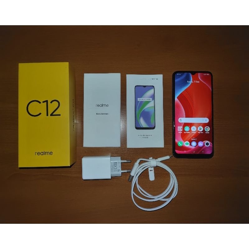 [BEKAS] Realme C12 3/32 Biru second/seken
