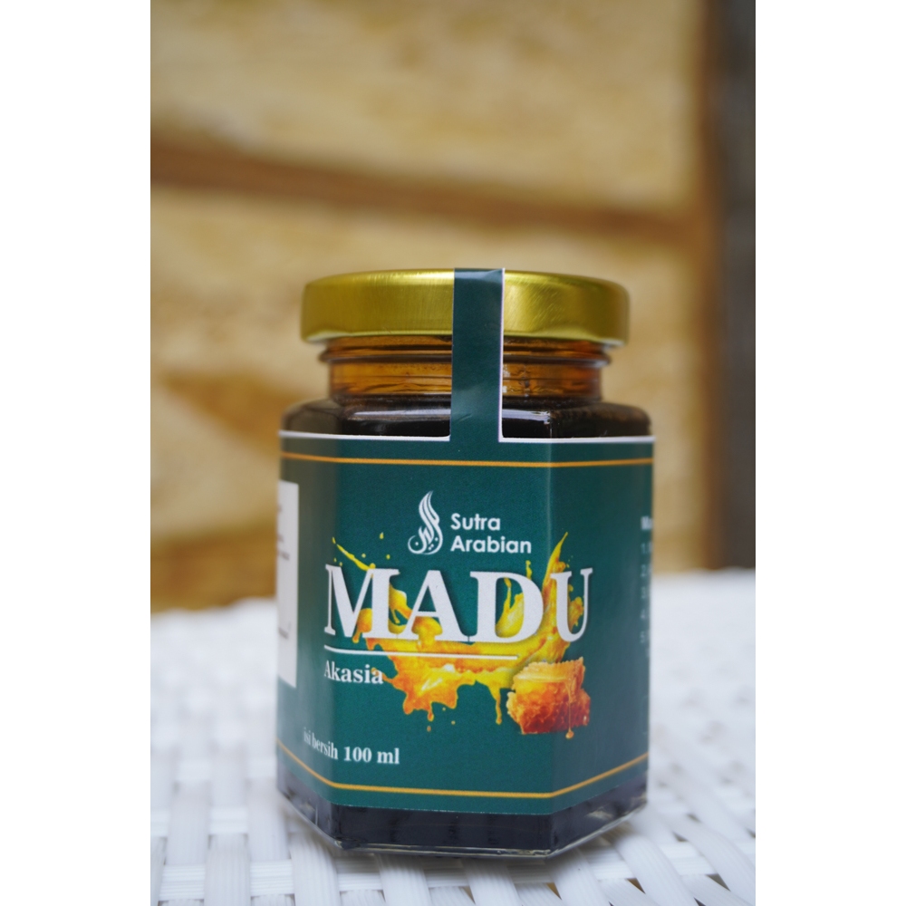 

Madu akasia / madu kemasan 100 ml / madu khas timur tengah / oleh oleh umroh / madu murni