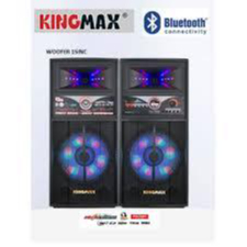 KingMax PA-1520 Speaker Active 15inch USB - FM Radio - Karaoke