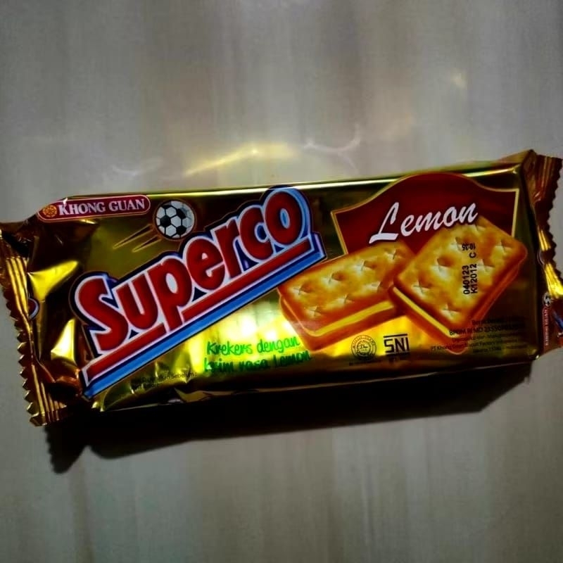 

biskuit superco lemon 138gr Khong guan