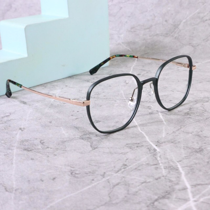 Kacamata Frame hexagonal BERTAN