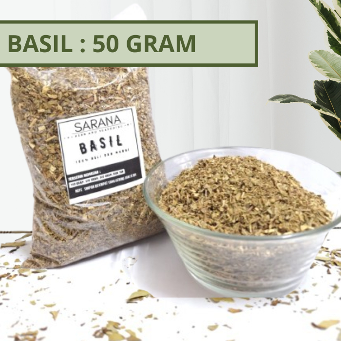 

Basil Bubuk Kering Asli Murni Organik 50 Gram / Rempah Bubuk / Bumbu Dapur Bubuk Lengkap