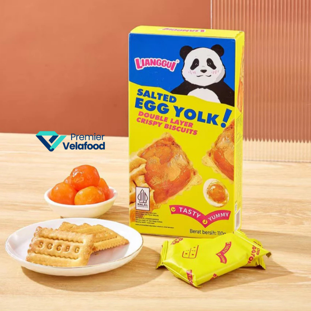 

[ LIANGGUI ] BISKUIT LAPIS I SALTED EGG YOLK | VIRAL
