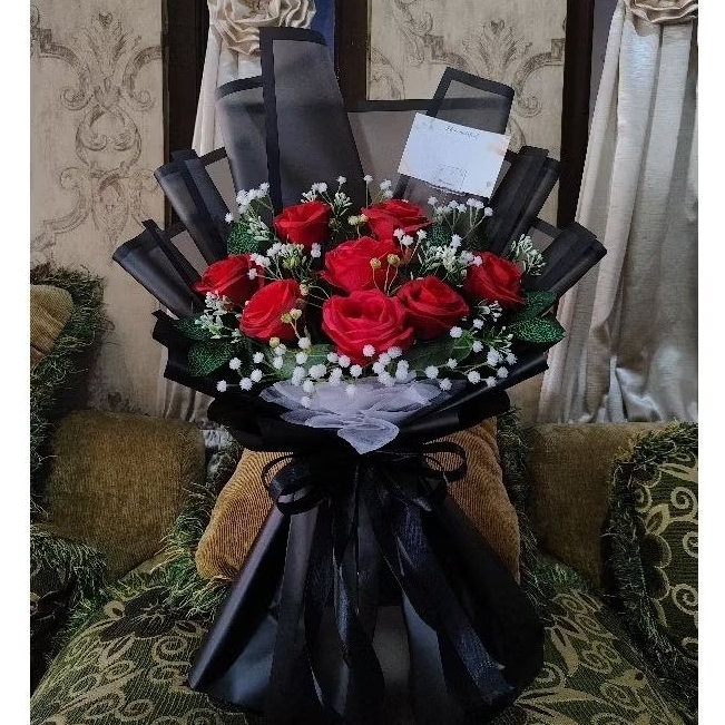 BUCKET BUNGA / BUKET BUNGA MAWAR / BUKET BUNGA ARTIFICIAL / BUKET BUNGA PALSU / BUKET BUNGA / BUKET 