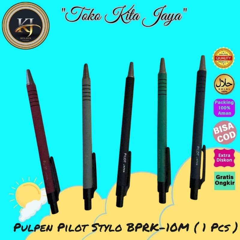 

Pulpen Pilot Stylo BPRK-10M ( 1 Pcs )