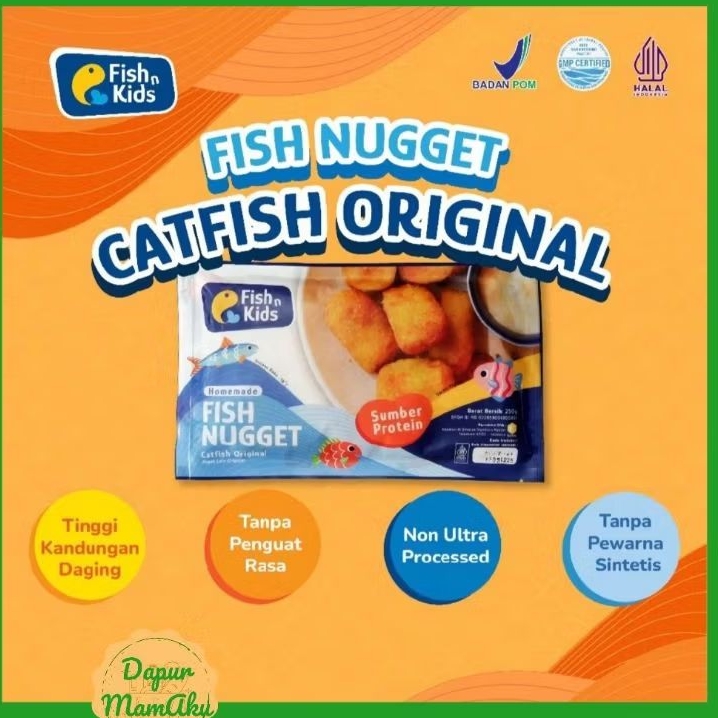 

nugget lele non msg ORIGINAL merk FISHNKIDS