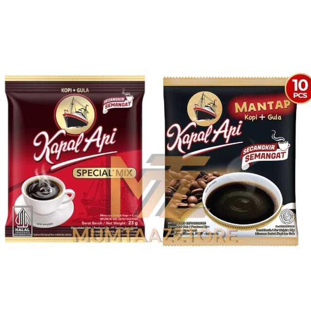 

-MTZ- KAPAL API SPECIAL MIX KOPI+GULA ISI 10 ! KPKP KTRK