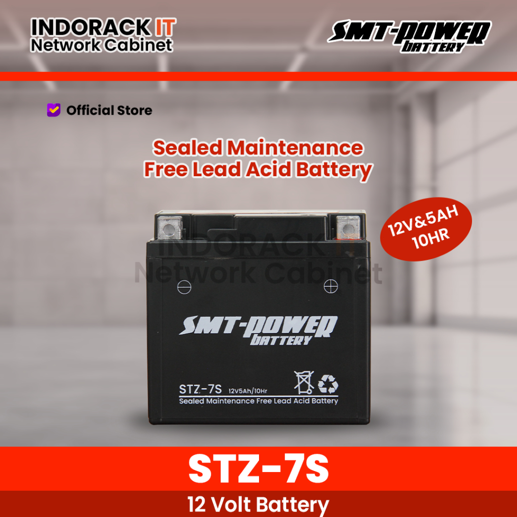 BATTERY STZ-7S 12V 5 AH 10HR AKI KERING MOTOR