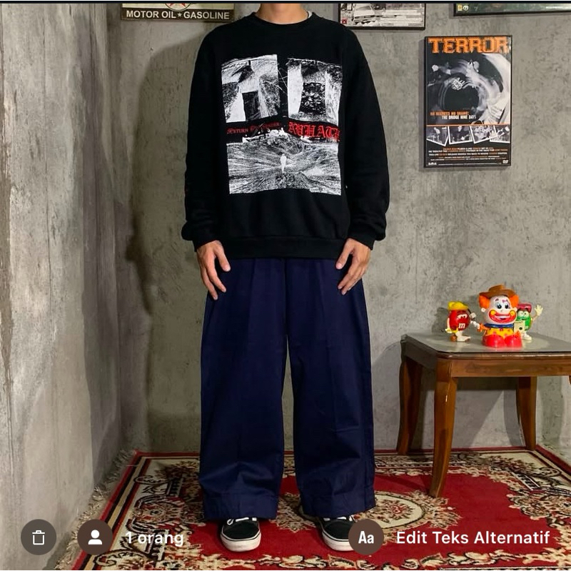 RELAXED PANTS SUPERWIDE UNIQLO x JW ANDERSON