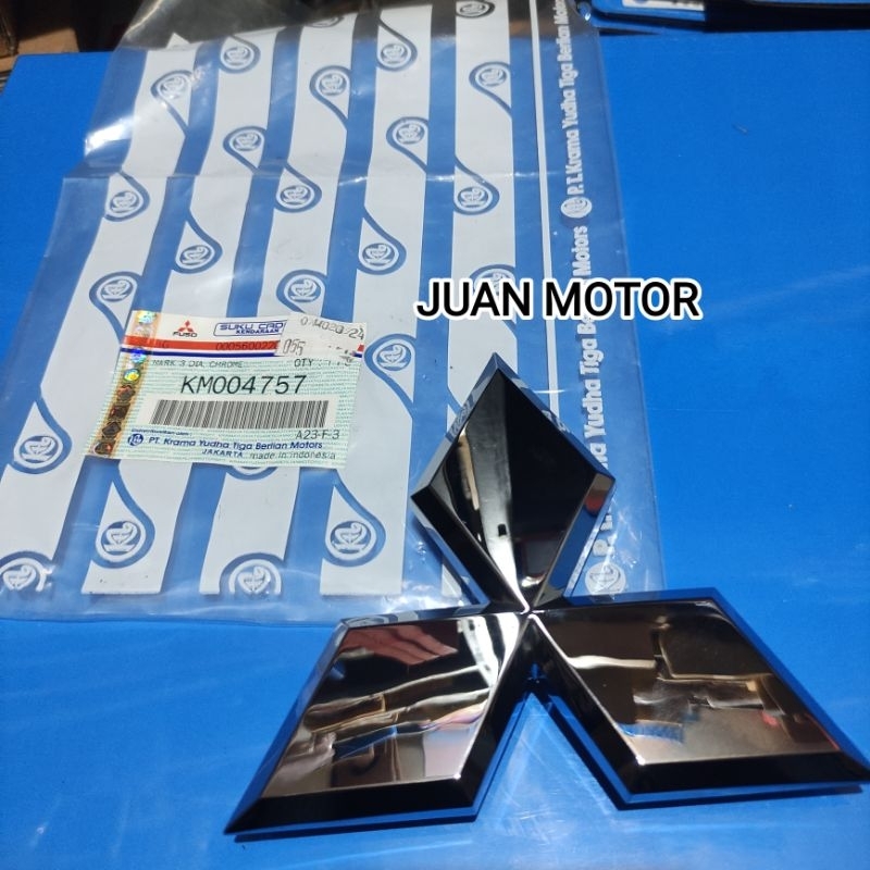 EMBLEM/LOGO CANTER (TIGA BERLIAN) KROME ORIGINAL