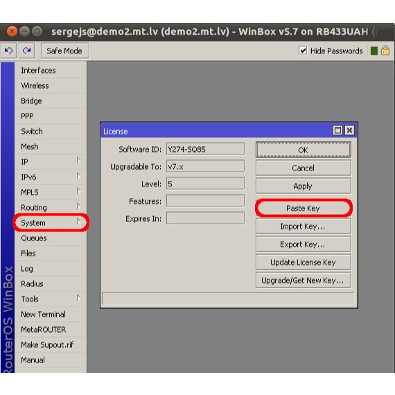 Mikrotik Lisensi RouterOS Level 5 (Lisensi Only)