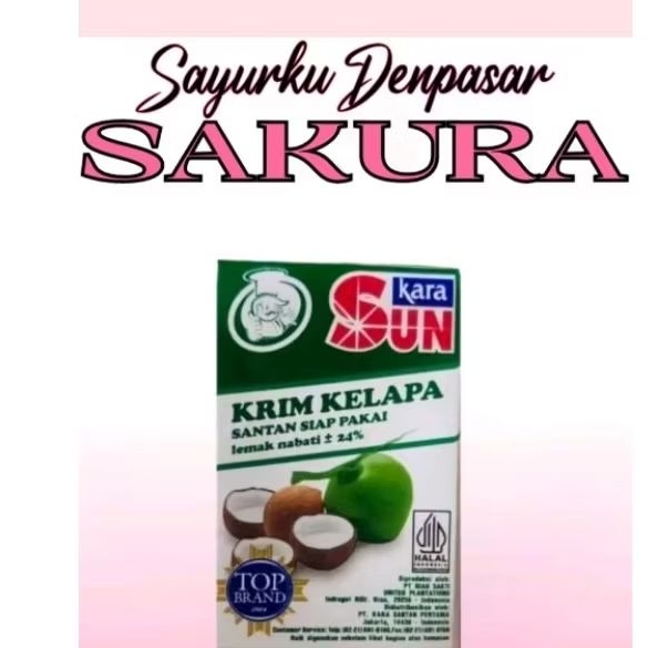 

Kara Santan Siap Pakai 1000ml - SAKURA