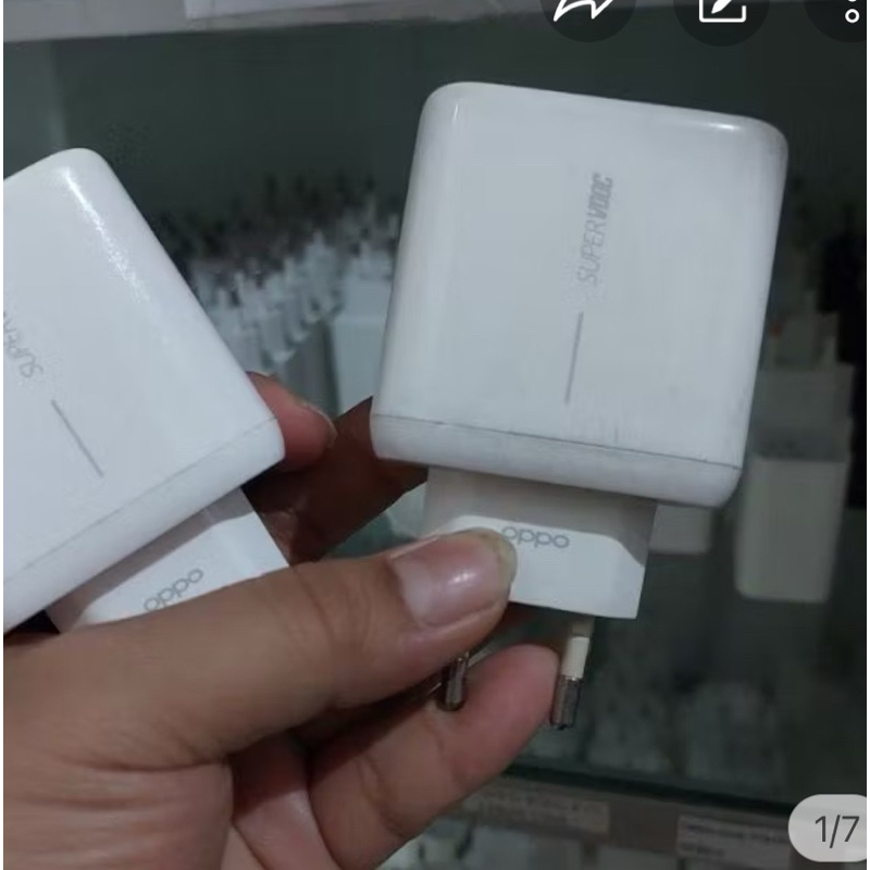 Kepala charger oppo reno & 5 original copotan