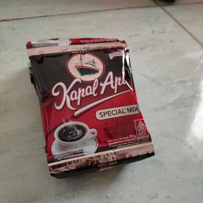 

Kapal Api special mix 23 gram, 10 pcs