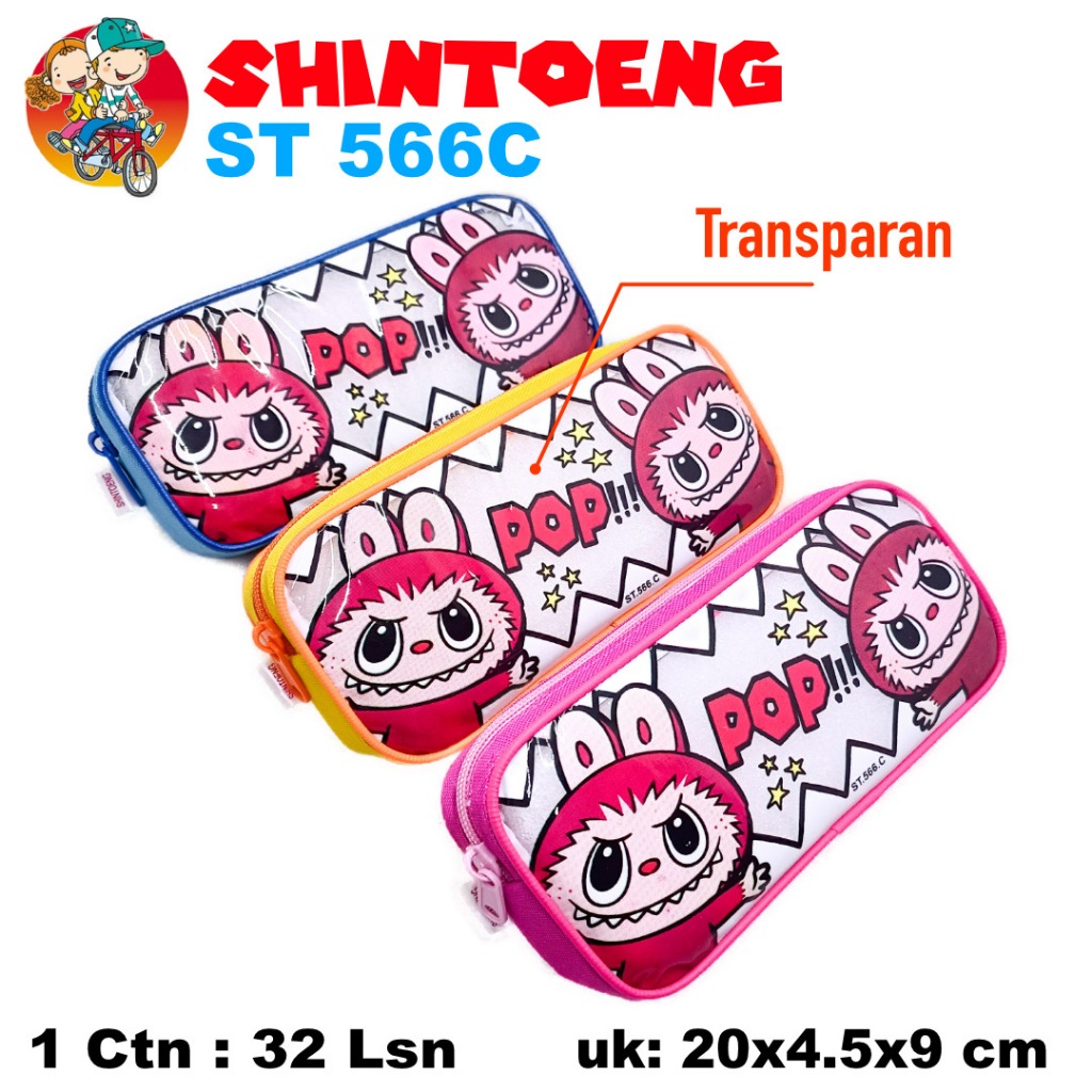 

Tempat Pensil Shintoeng ST 566C Labubu
