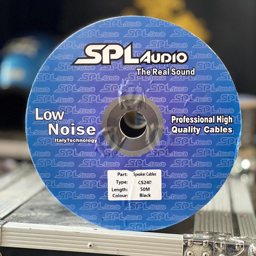 Ecer Kabel Speaker SPL AUDIO 2x4mm CS240 Meteran - Kabel Speaker SPL AUDIO 2 x 4mm CS240 ORIGINAL