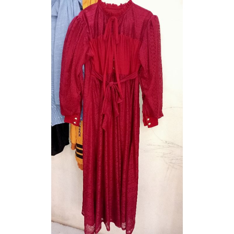 preloved gamis, dan gaun branded