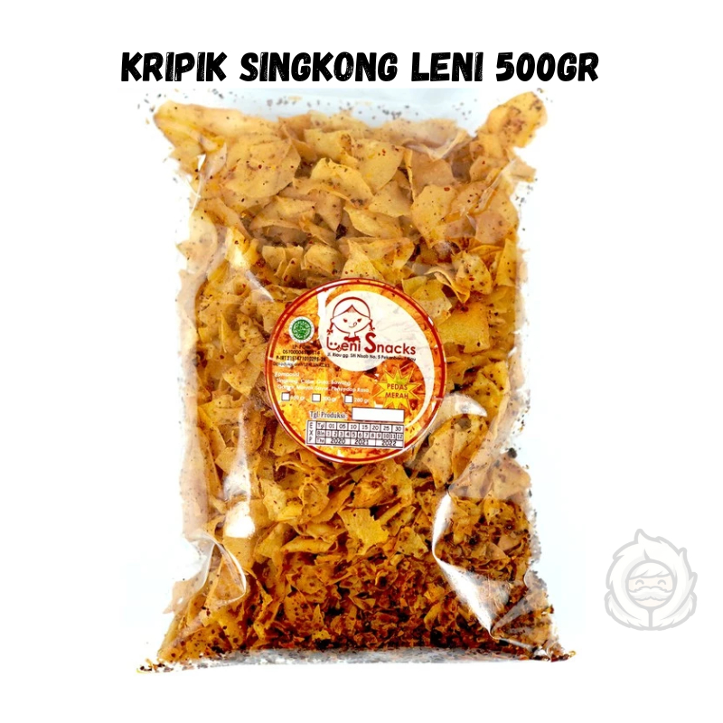 

Keripik Singkong Pedas Merah Leni 500gr / Cassava Chips