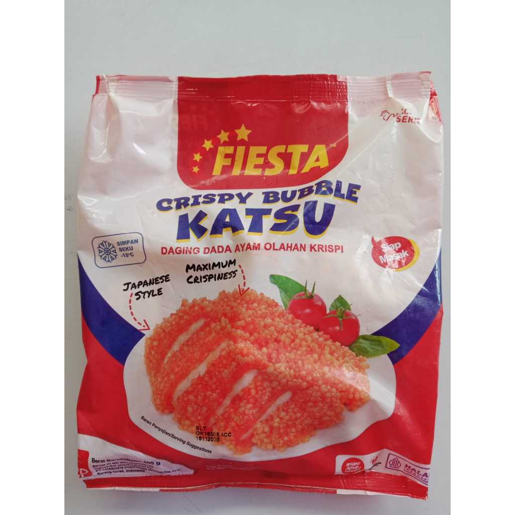

FIESTA NUGGET BUBBLE KATSU 400 GRAM