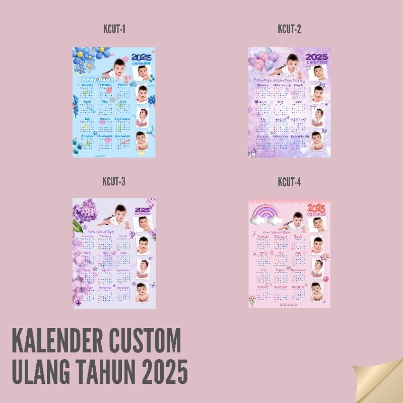 

Kalender Custom Ulang Tahun 2025