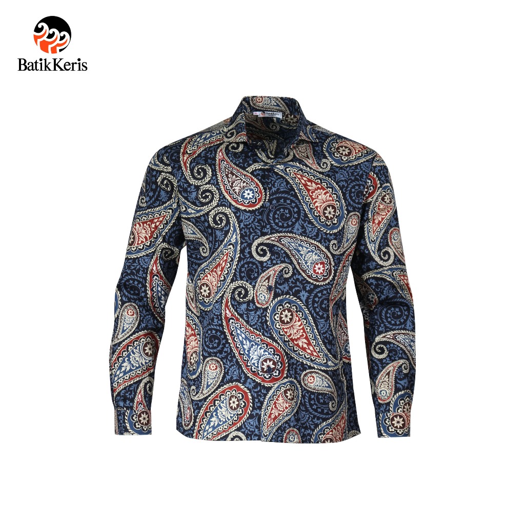 Batik Keris Kemeja Batik Slimfit Lengan Panjang Keris Paisley Katon Laras