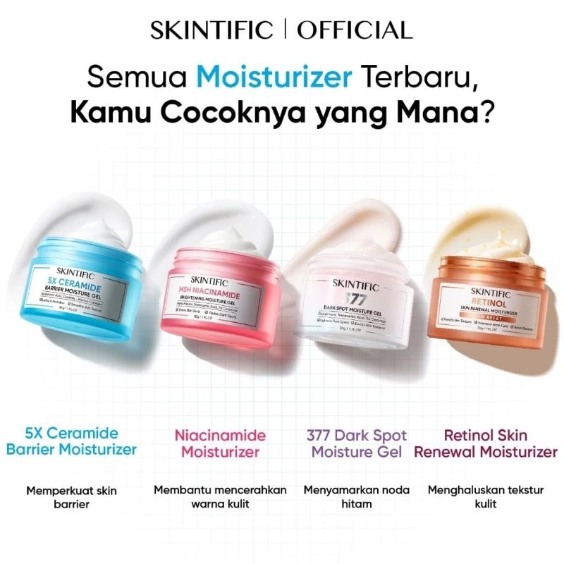 Skintific Semua Moisturizer 80gr