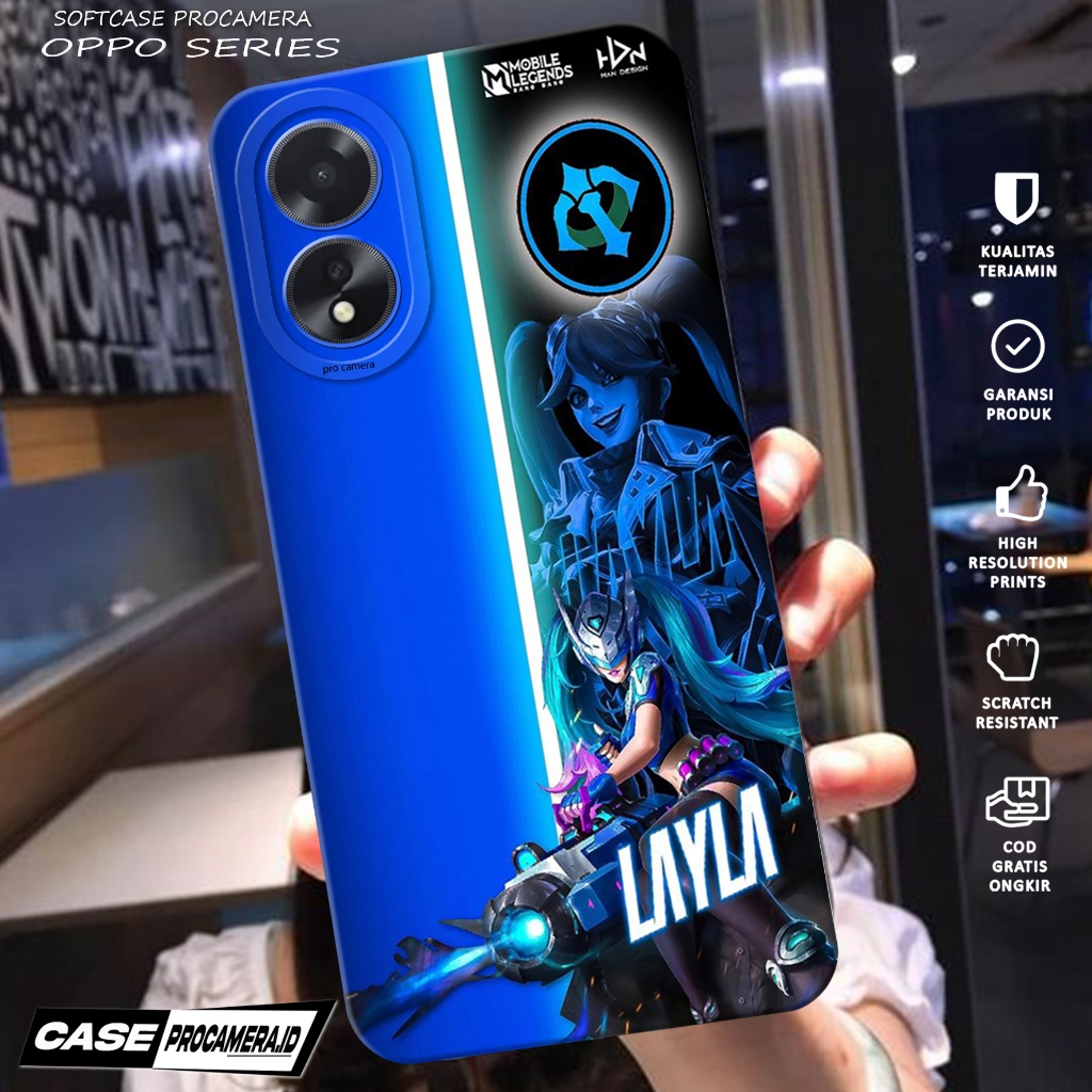 Case compatible for OPPO F1S F3 F5 F5 YOUTH F7 F9 F11 Casing Procamera OPPO Terbaru 2025 { Case MPL}