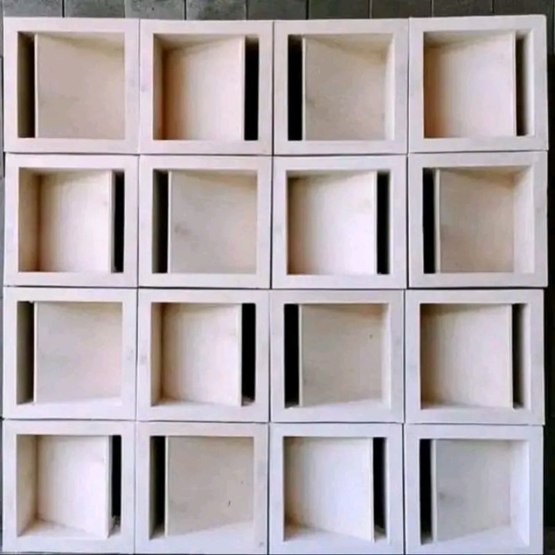 roster beton minimalis ventilasi angin pagar rumah