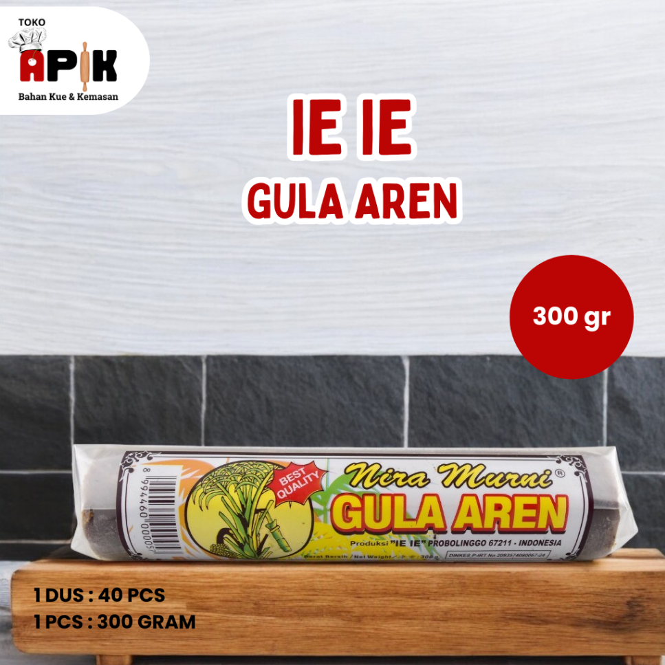 

IE IE GULA AREN 300GR / GULA AREN IEIE 40 X 300 GR