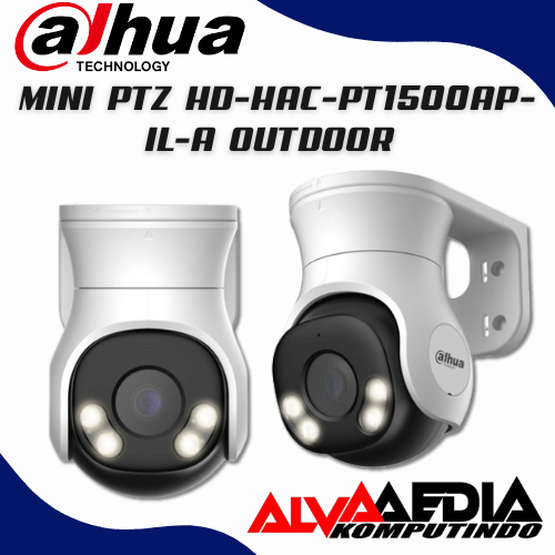 CAMERA CCTV DAHUA MINI PTZ HD-HAC-PT1500AP-IL-A OUTDOOR CAMERA ANALOG DAHUA