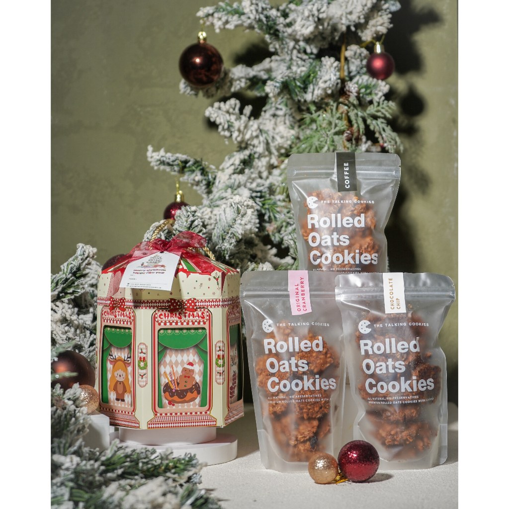 

Christmas Trio Hampers Natal The Talking Cookies
