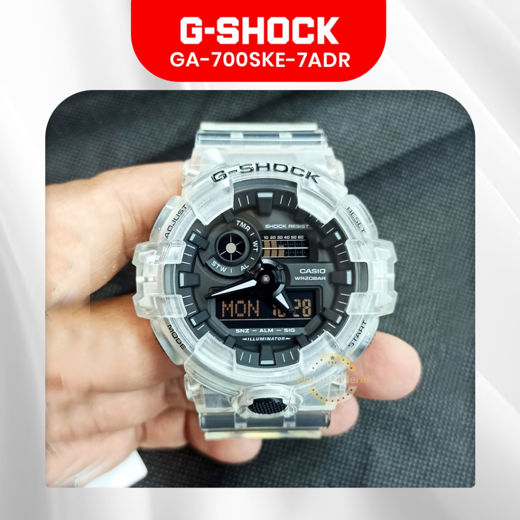 Casio G-Shock GA-700SKE-7ADR / GA700SKE / GA700SKE7ADR Original Murah
