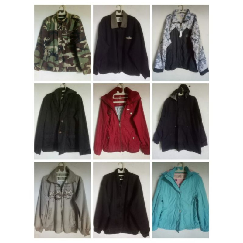 JAKET PRELOVED (Pria & Wanita) LD 86-150