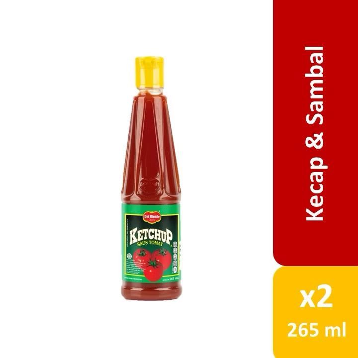 

Delmonte Saus Tomat 265ml Twinpack