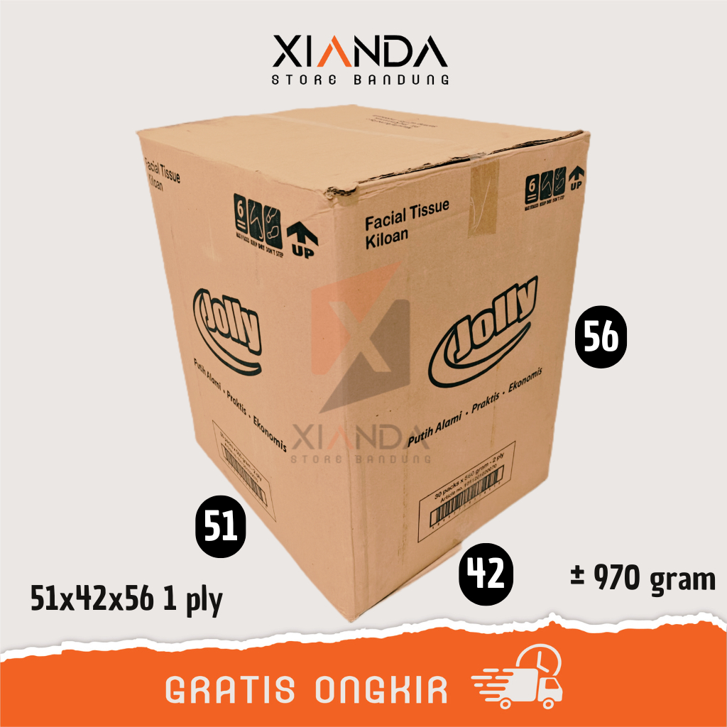 

KARDUS BEKAS 51x42x56 1 LAYER 970 GRAM | PACKING DUS PINDAHAN BOX PACKAGING KEMASAN UKURAN BESAR KECIL LEMBARAN CM CENTIMETER TEBAL TIPIS KILOAN KOTAK POLOS KUAT JUMBO GROSIR SATU DUA PLY DOUBLE LAPIS KARTON KIRIM BARANG MURAH TERJANGKAU