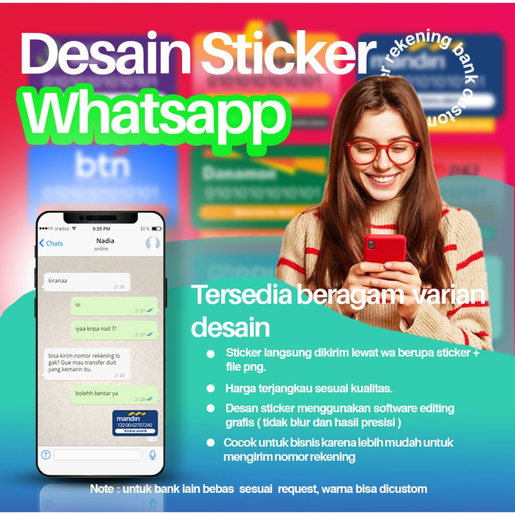 

Jasa Sticker Whatsapp | Sticker Custom M-Banking