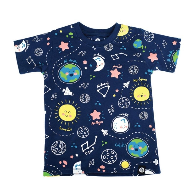 T-SHIRT PRINTING KAOS ANAK LAKI-LAKI ISLAMI BY ALBA KIDS USIA 5-9 TAHUN ANAK LAKI-LAKI