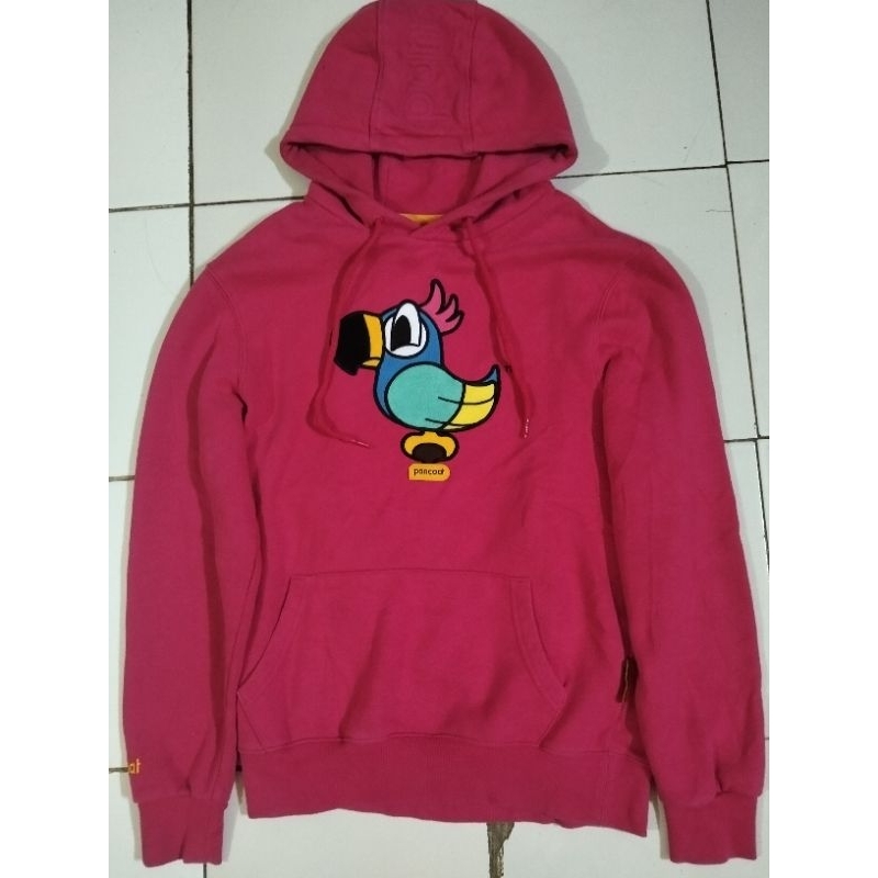HOODIE PANCOAT ART PARROT