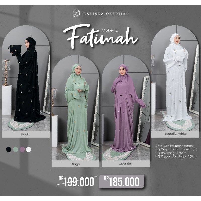 MUKENA TERUSAN RAYON FATIMAH