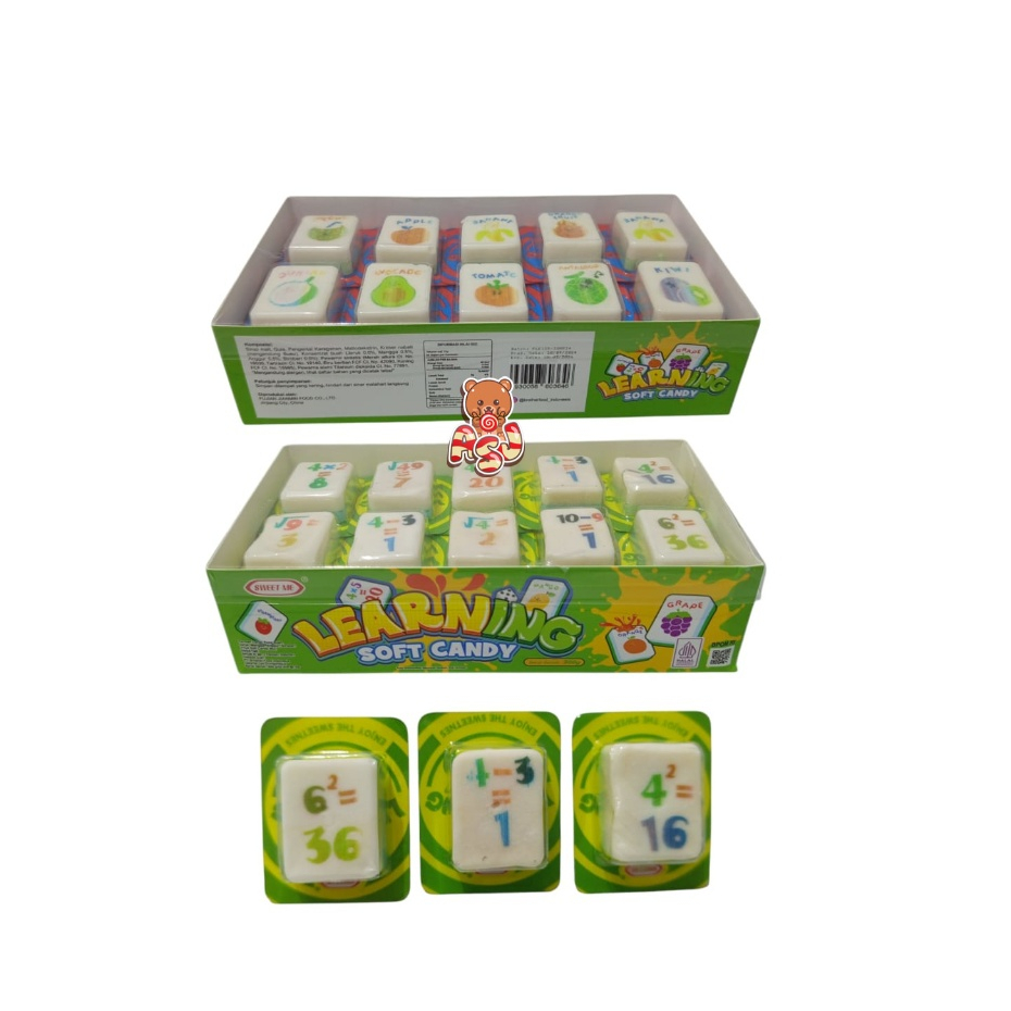 

SWEET PERMEN LUNAK LEARNING BOX ISI 30