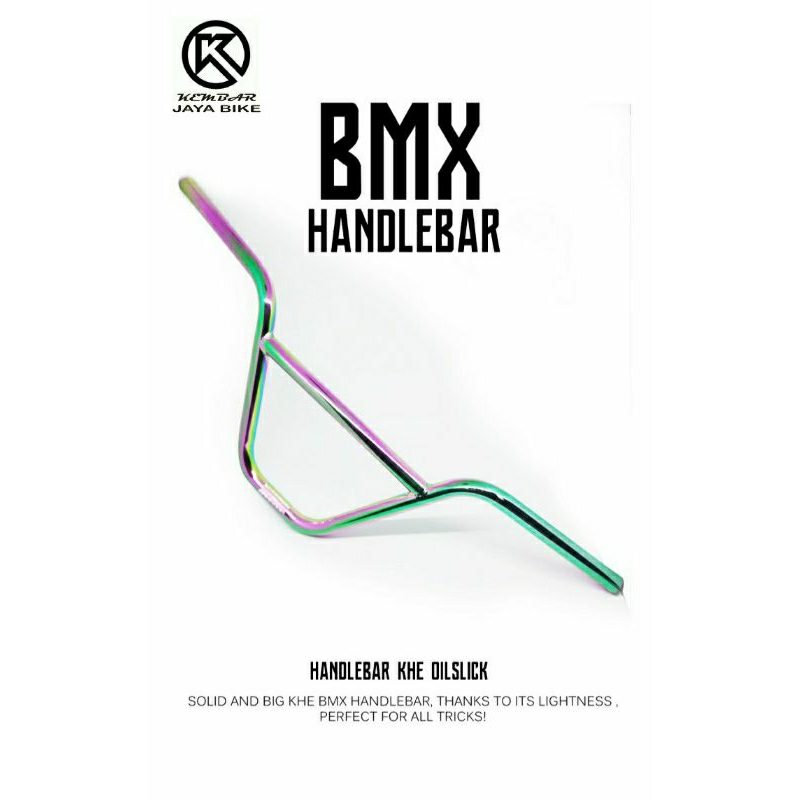 Stang Handlebar BMX KHE BIKES 730mm Oil Slick